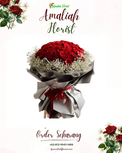 Buket Bunga kebun jeruk